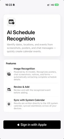 CalendarAssistant screenshot