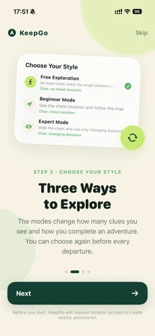 KeepGo: Urban Explor screenshot